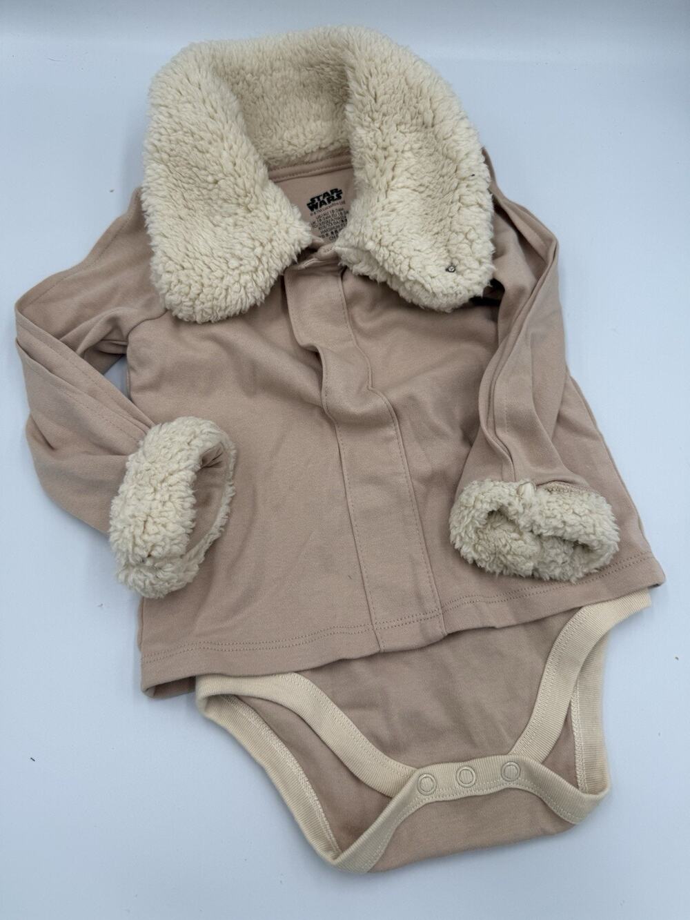 Disney Store The Child Costume Baby Bodysuit Halloween Yoda Mandalorian Star War